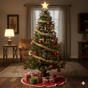 Árbol De Navidad Casaideal 120 Cm